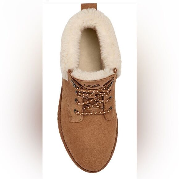 UGG® Romely Heritage lace fashion Boot  chestnut size 7 new in box - Picture 4 of 16